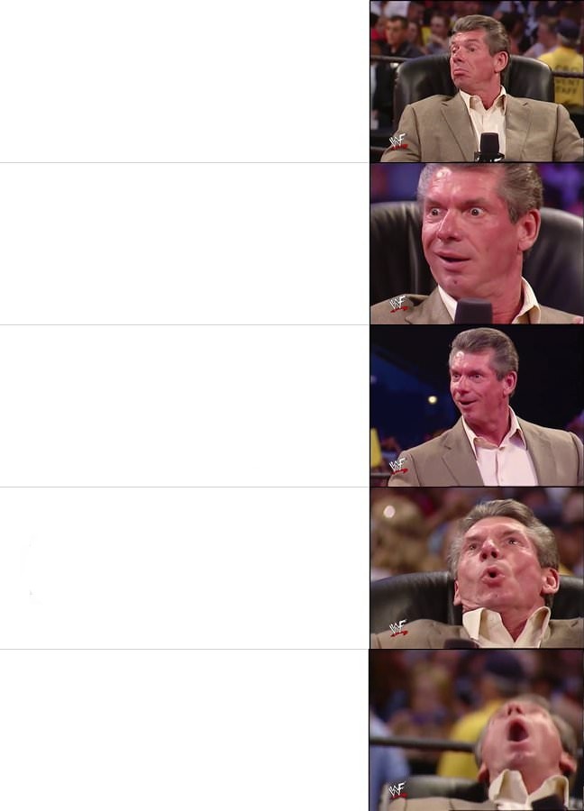 Vince Mcmahon Meme Template