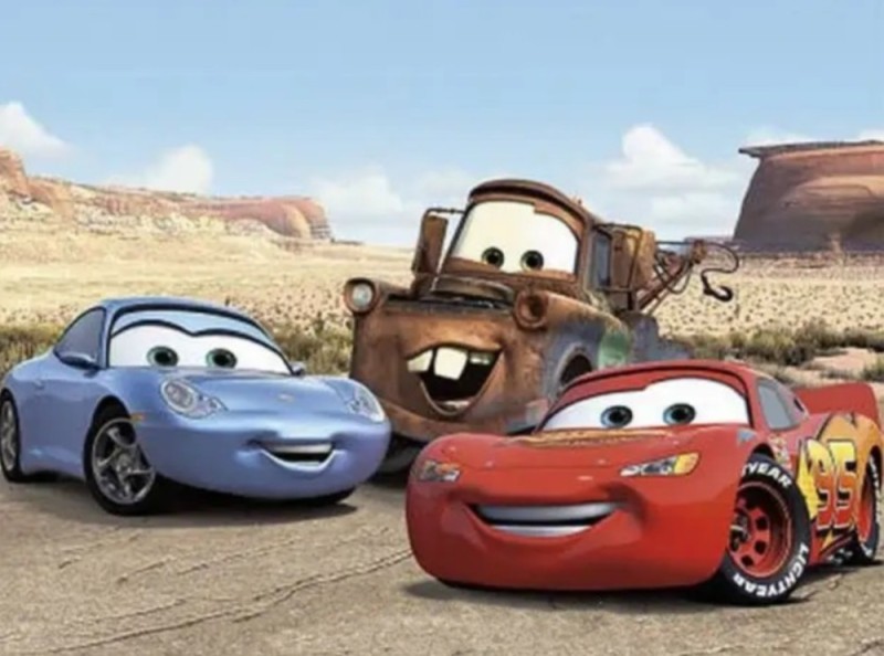 Create meme: McQueen cars, makvin and his friends, cars 2006