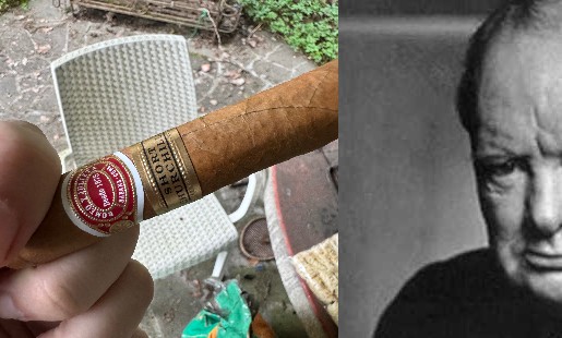 Create meme: Churchill's cigar, Winston Churchill , Prime Minister Winston Churchill