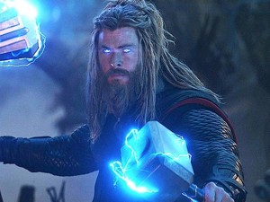 Create meme: Chris Hemsworth Thor finale, Thor, the Avengers Thor final