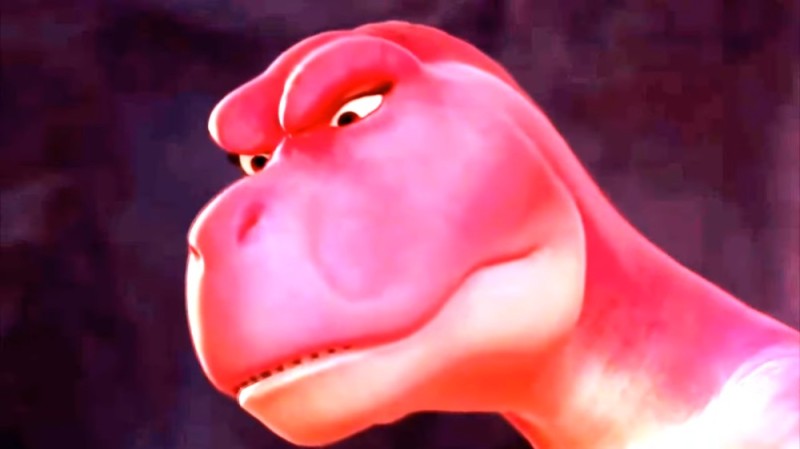 Create meme: pink dinosaur, Dinomama taira, a good dinosaur