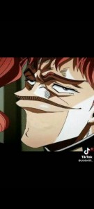 Создать мем: джо джо вишня, жожо вишня, kakyoin