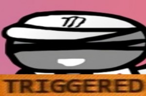 Create meme: triggered, Logo, triggered PNG