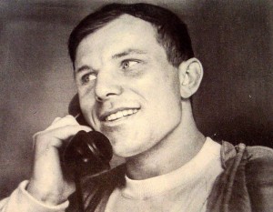 Create meme: Yuri Gagarin, Gagarin talking on the phone, meme Hello Gagarin descendants