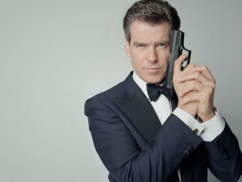 Create meme "James bond Brosnan, James bond.