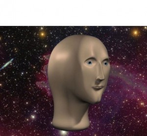 Create meme: surreal, 3 d model, human head