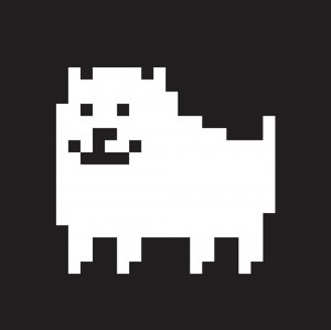 Create meme: toby fox doggie