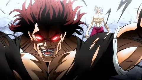 Create meme: hanma yujiro, Doyle is Bucky's fighter, anime Baki the Grappler