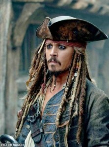 Create meme: the Caribbean sea, pirate, johnny Depp