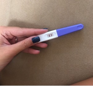 Create meme: a positive pregnancy test, pregnancy test