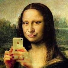 Create meme: Mona Lisa meme, girl, Mona Lisa