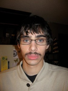 Create meme: male, moustache, ugly glasses with a mustache