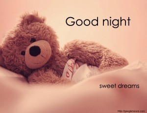 Create meme: goodnight, teddy bear, good night quotes