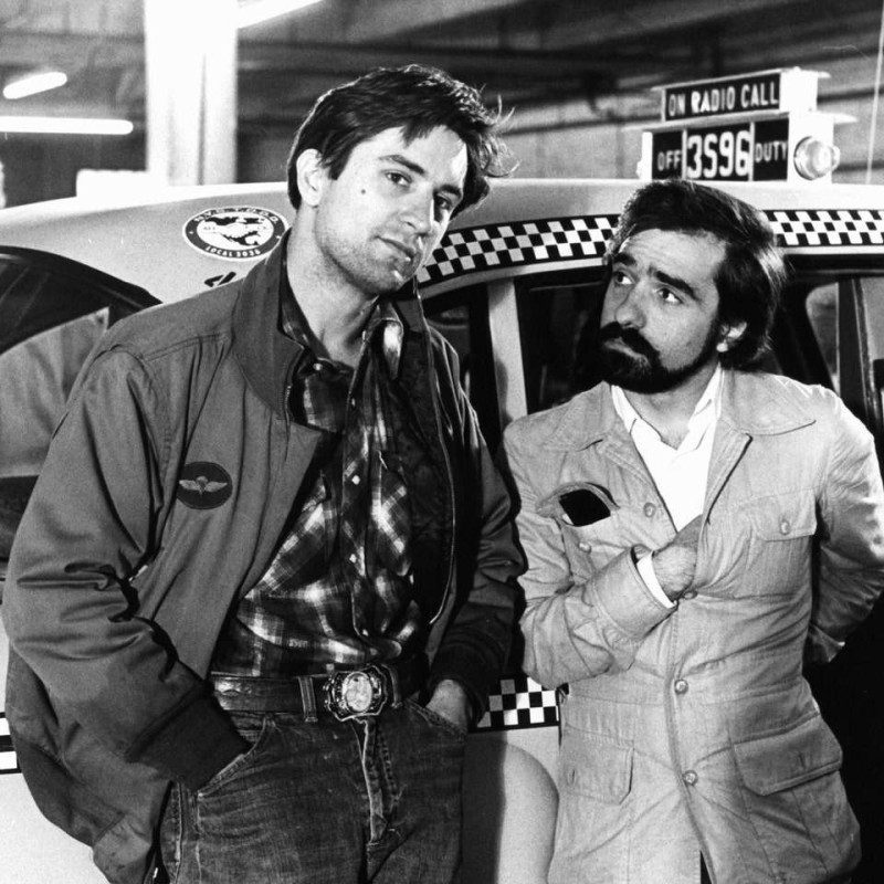 Create meme: Robert de Niro , Martin Scorsese , robert de niro taxi driver