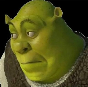 Create meme: Shrek meme, Shrek face, Shrek