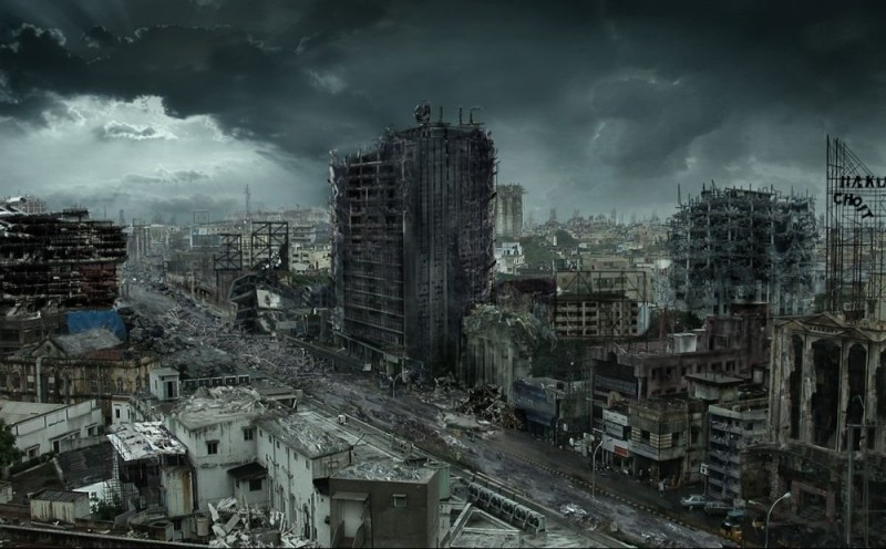 Create meme: post - apocalypse, the ruined city, X-men: Apocalypse