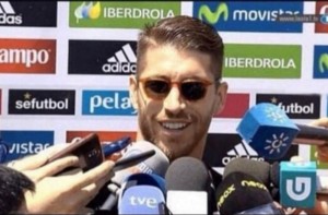 Create meme: Cristiano Ronaldo, Ronaldo smiles, Sergio Ramos in a suit