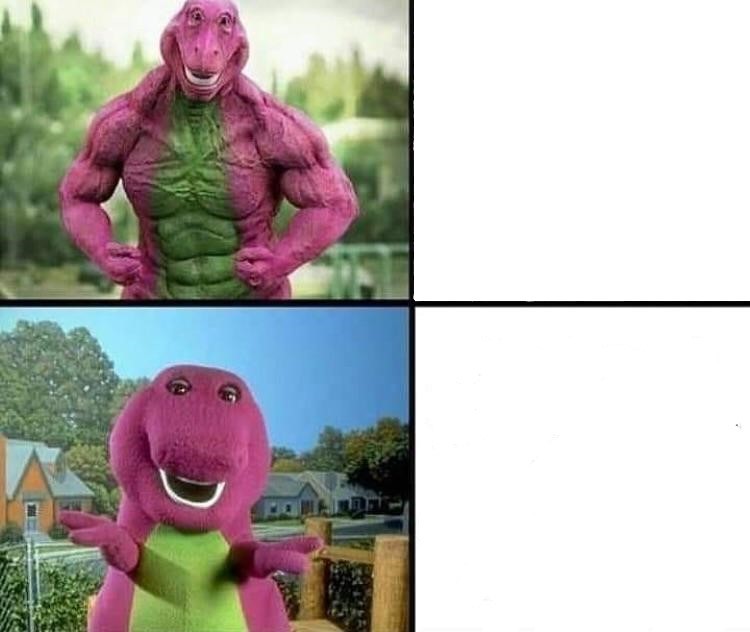 Create meme: popular memes, memes memes, barney