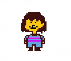 Create meme: undertale, frisk another, frisk undertail pixel