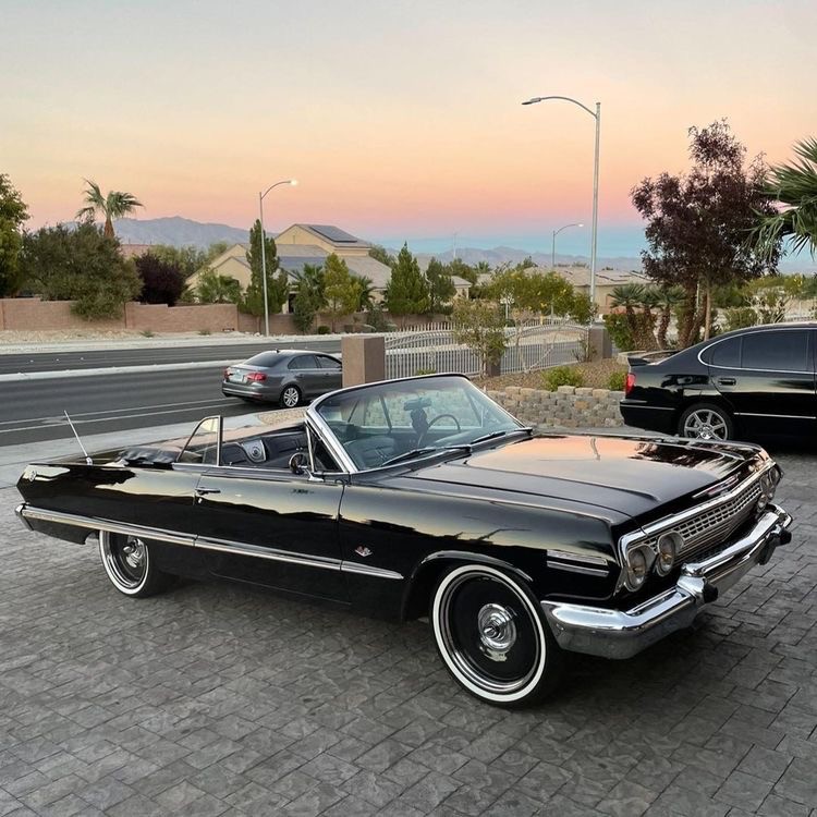 Create meme: chevrolet impala, chevrolet impala convertible, chevrolet impala 1963