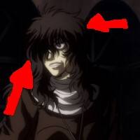 Создать мем: хеллсинг юмико, алукард манга, hellsing alucard