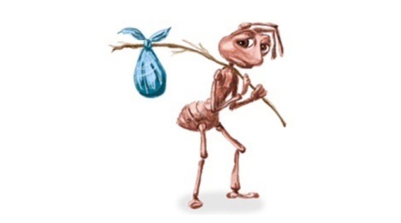 Create meme: cartoon ant general, cartoon ant, ant for children