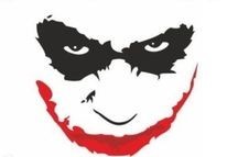 Create meme: smile Joker drawing, the smile of the Joker vector, the smile of the Joker