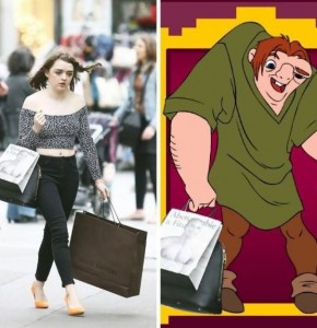 Create meme: Shrek character photo, Quasimodo cosplay, Belle and Quasimodo