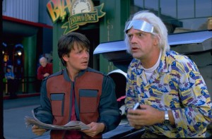 Create meme: Marty McFly and Doc brown, back to the future Marty McFly, Marty McFly