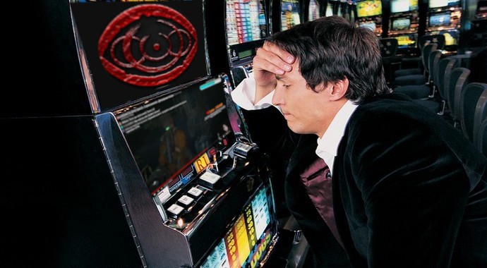 Create meme: gambling business, casino slot machines, supervision