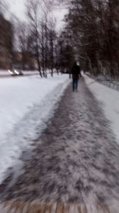 Create meme: sidewalks, last day of winter, the sidewalk