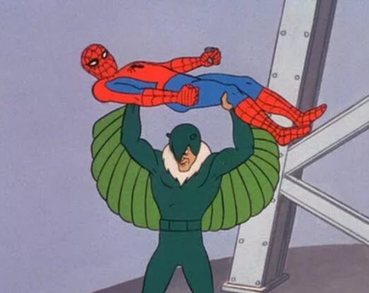 Create meme: spider-man , spider-man animated series 1967, vulture spider man cartoon 1967