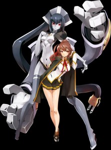 Создать мем: blazblue celica, blazblue celica mercury, blazblue персонажи