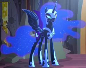 Create meme: nightmare moon