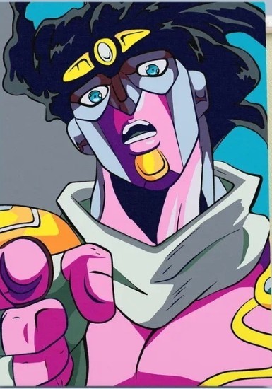 Create meme: star platinum jojo, the old platinum, jojo star platinum stands