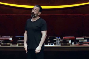 Create meme: Still from the film, yilmaz, stand up