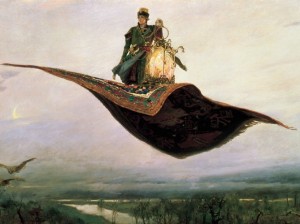 Create meme: the picture is the carpet plane, Vasnetsov carpet plane picture, carpet plane Vasnetsov