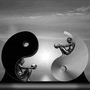 Create meme: balance, Tao, yin yang