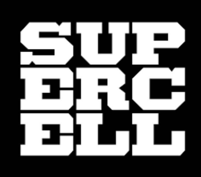 Создать мем: надпись суперселл, supercell oy, суперсел