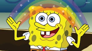 Create meme: sponge Bob square pants , imagination meme spongebob, imagination spongebob