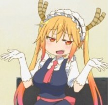 Create meme: the maid Kobayashi San, the maid dragon of Kobayashi