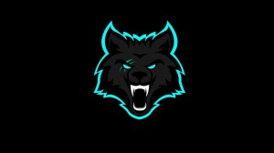 Create meme: the logo of the wolf