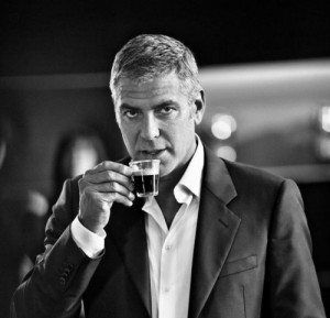 Create meme: Clooney, nespresso, millionaire