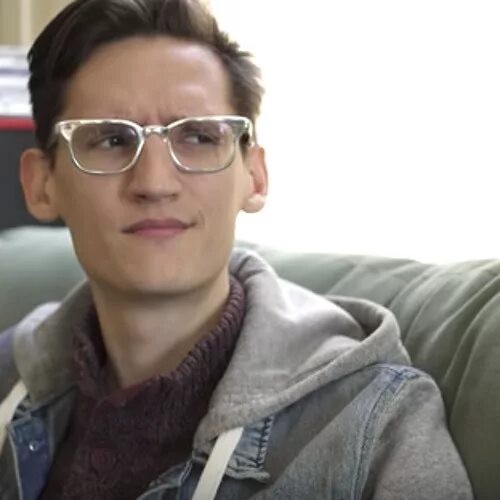 Create meme: Neil Stefan Sisyriga, Matt Smith glasses, neil cicierega