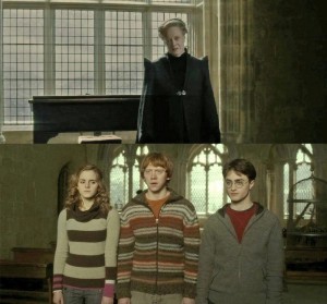 Create meme: Harry Ron and Hermione, Harry Potter