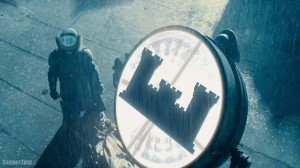 Создать мем: batman v superman dawn of justice ultimate edition, бэт сигнал из бэтмен против супермена, batman v superman gif