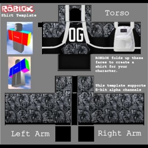 Pixilart - Roblox Guest T shirt by KamiBexr