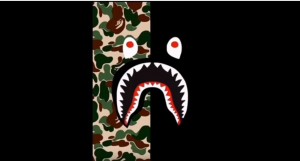 Create meme: BAP logo shark, bape logo, bape shark logo