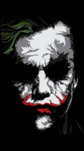 Create meme: why so serious joker BW, Joker paint art, the Joker on the avu