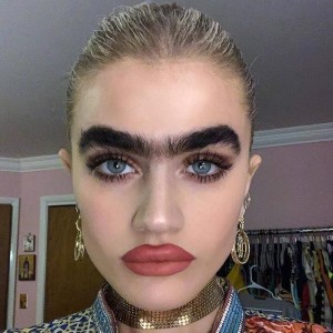 Create meme: thick eyebrows